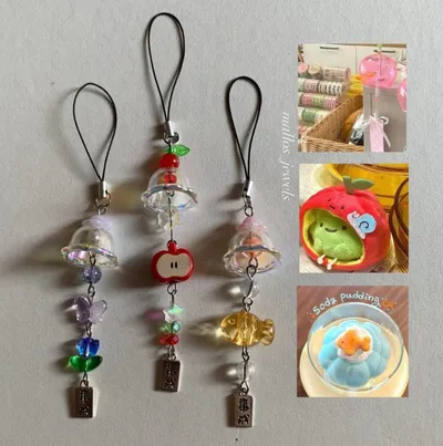 Wind Chime Phone Charms